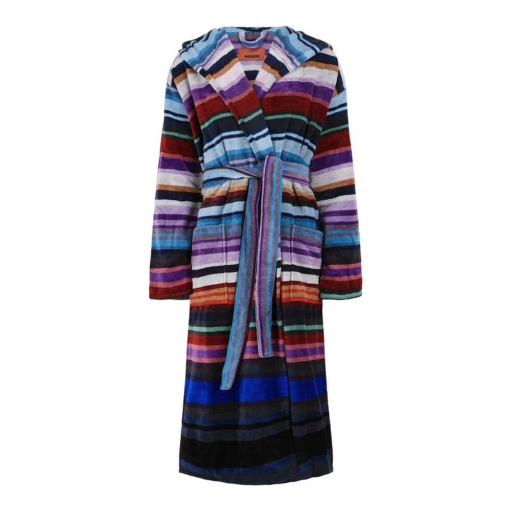 Missoni Cesar Hooded Bathrobe Multi Unisex-Adult